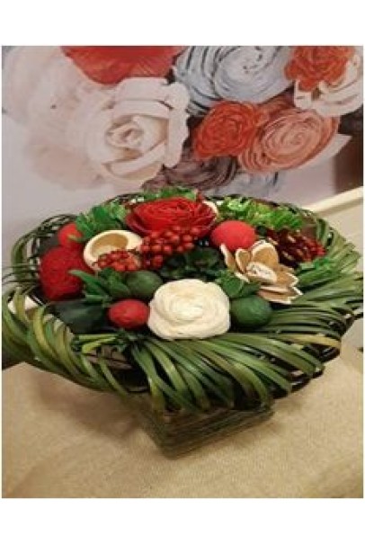 Beautiful Dried Flower Vase- Design 6